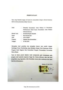 DINAMIKA KOMUNIKASI ANTAR BUDAYA DI PERUSAHAAN MULTINASIONAL (Studi ...